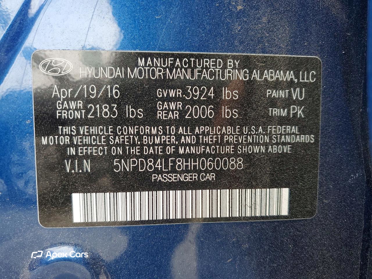 Hyundai Elantra 2017