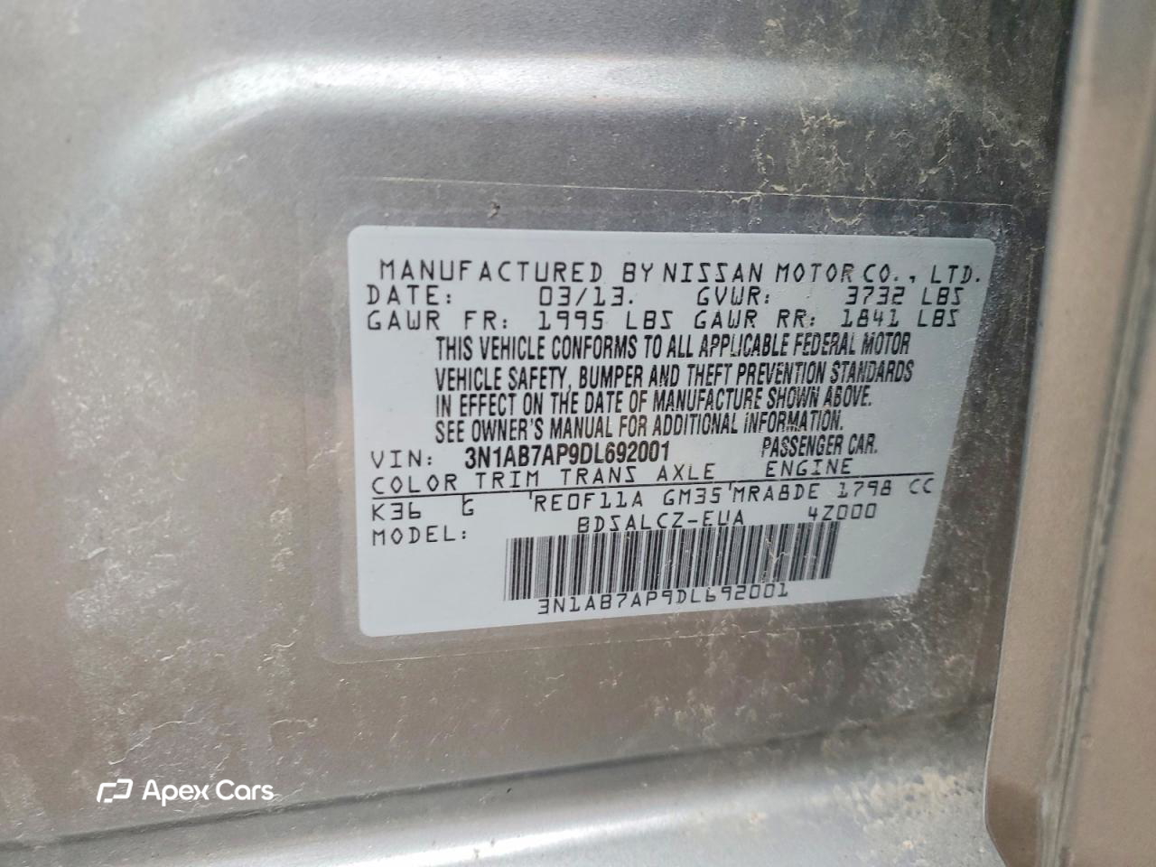 Nissan Sentra 2013