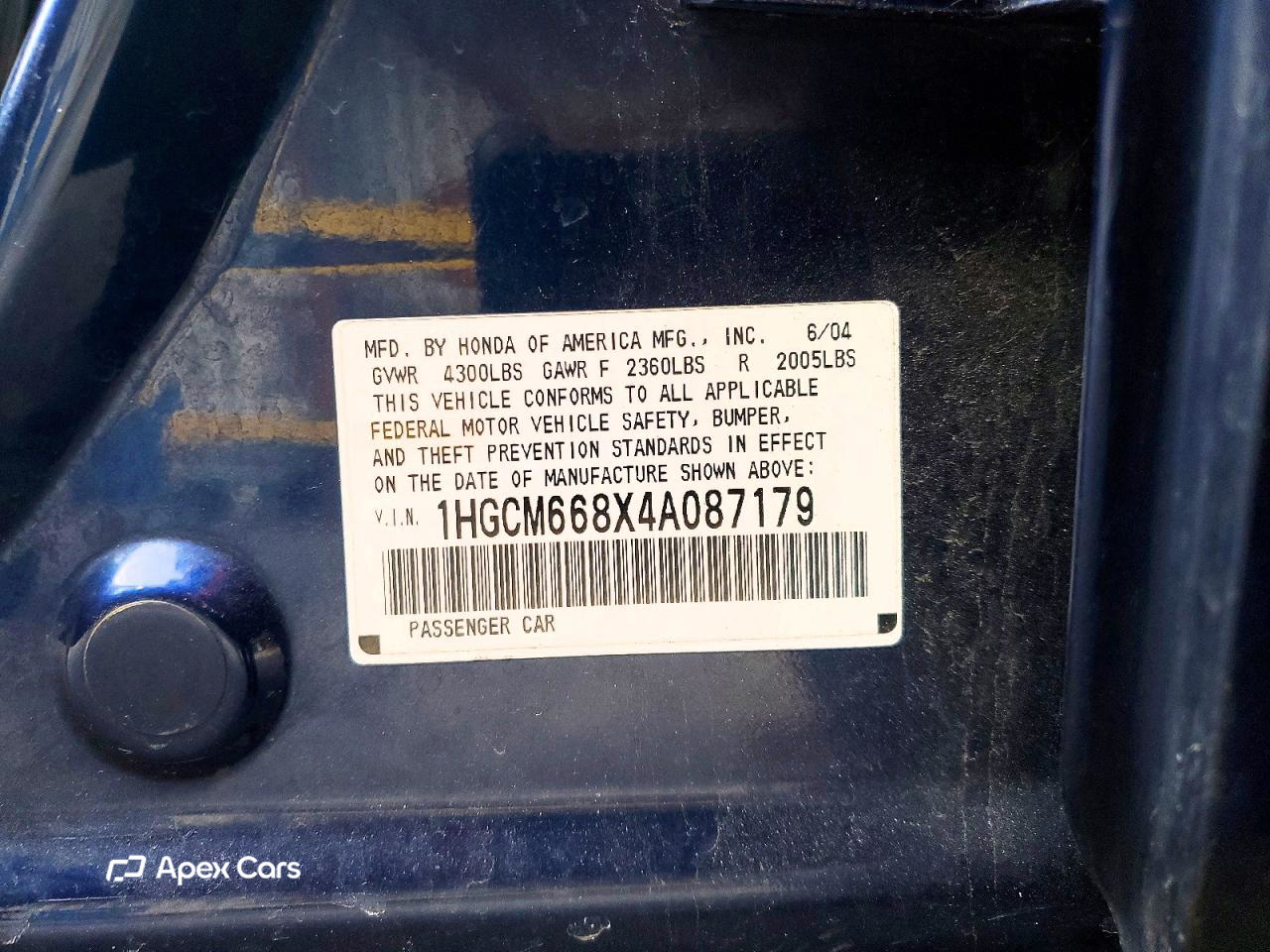 Honda Accord 2004
