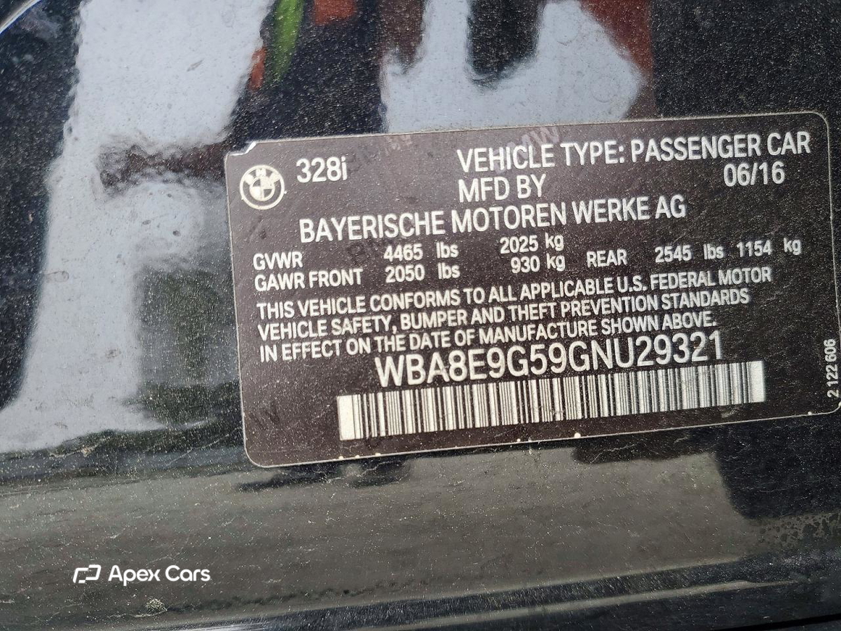 BMW Series 3 2016
