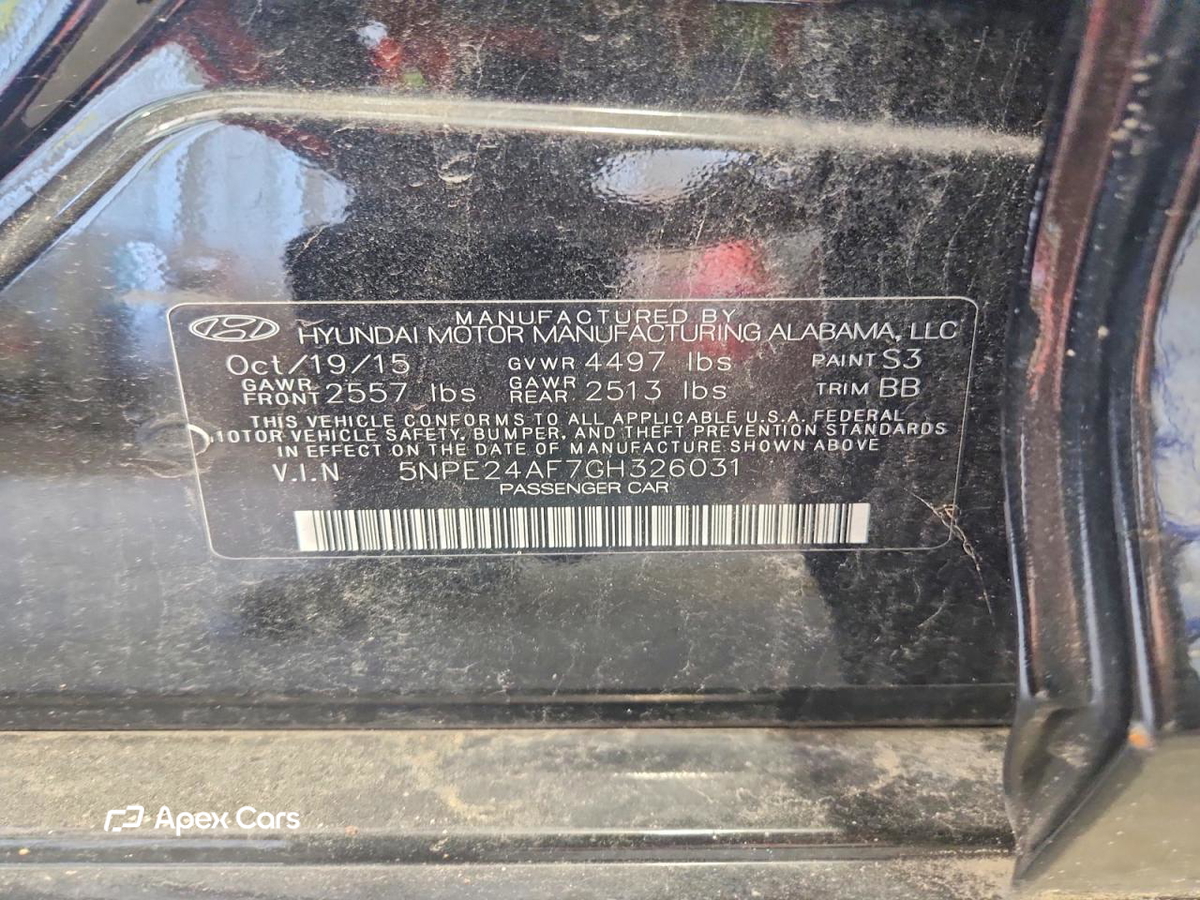 Hyundai Sonata 2016