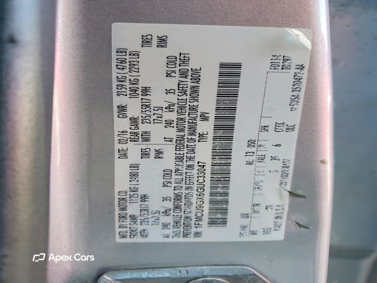 Ford Escape 2016