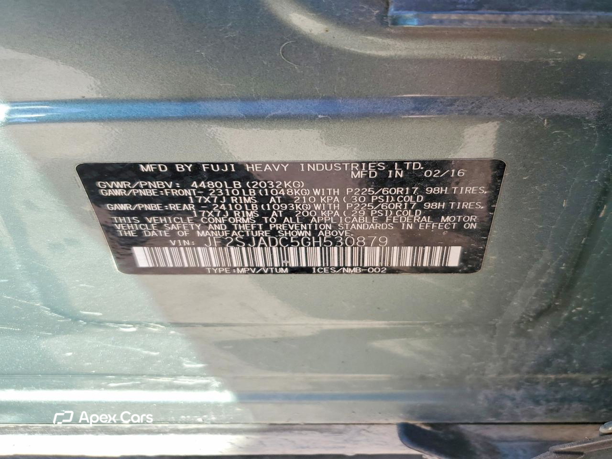 Subaru Forester 2016