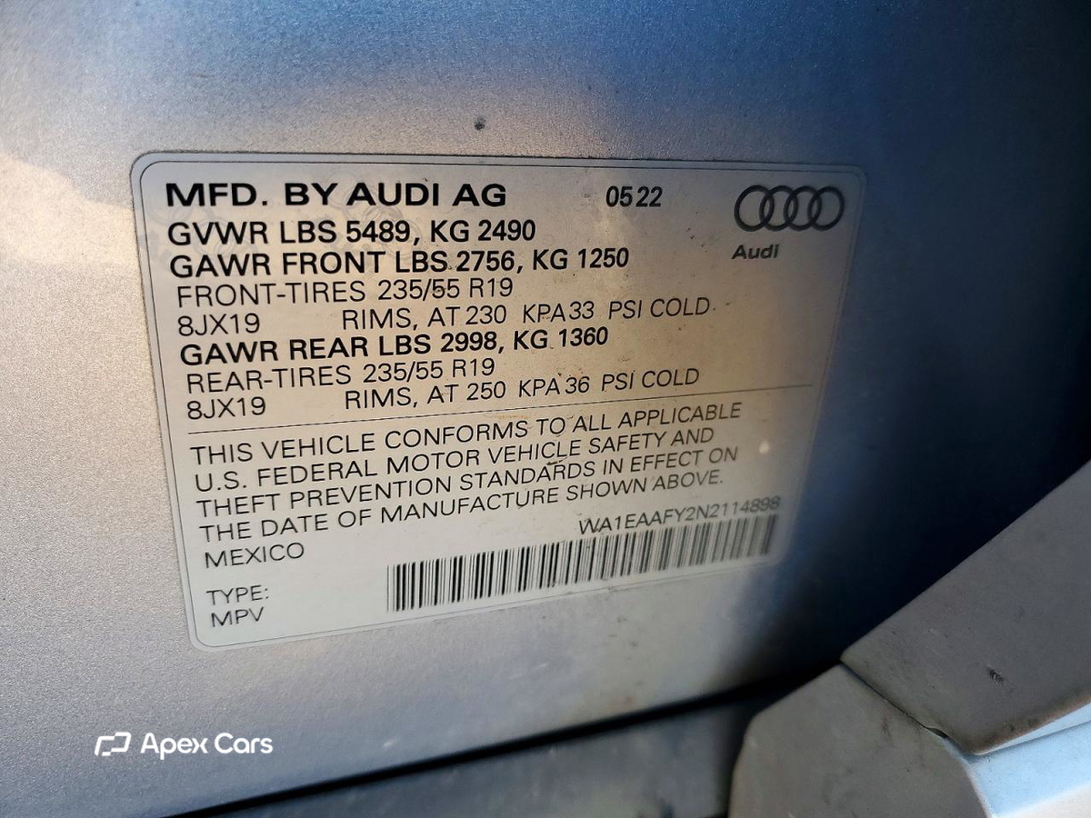 Audi Q5 2022