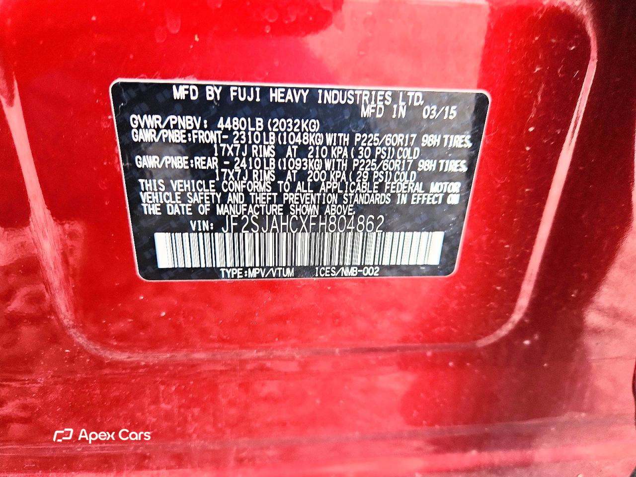 Subaru Forester 2015