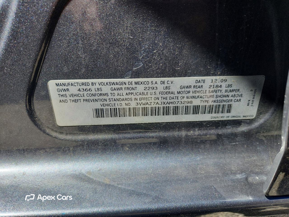 Volkswagen Jetta 2010