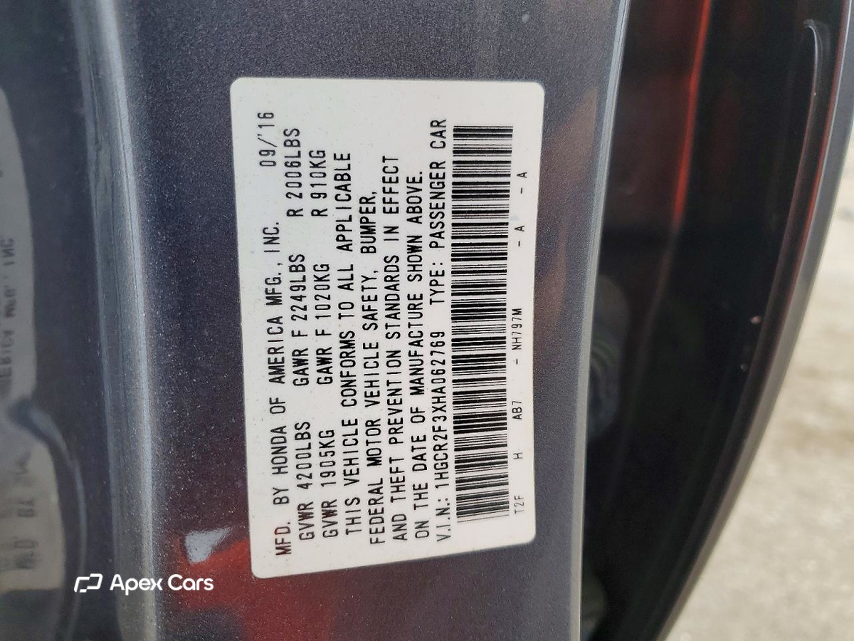 Honda Accord 2017