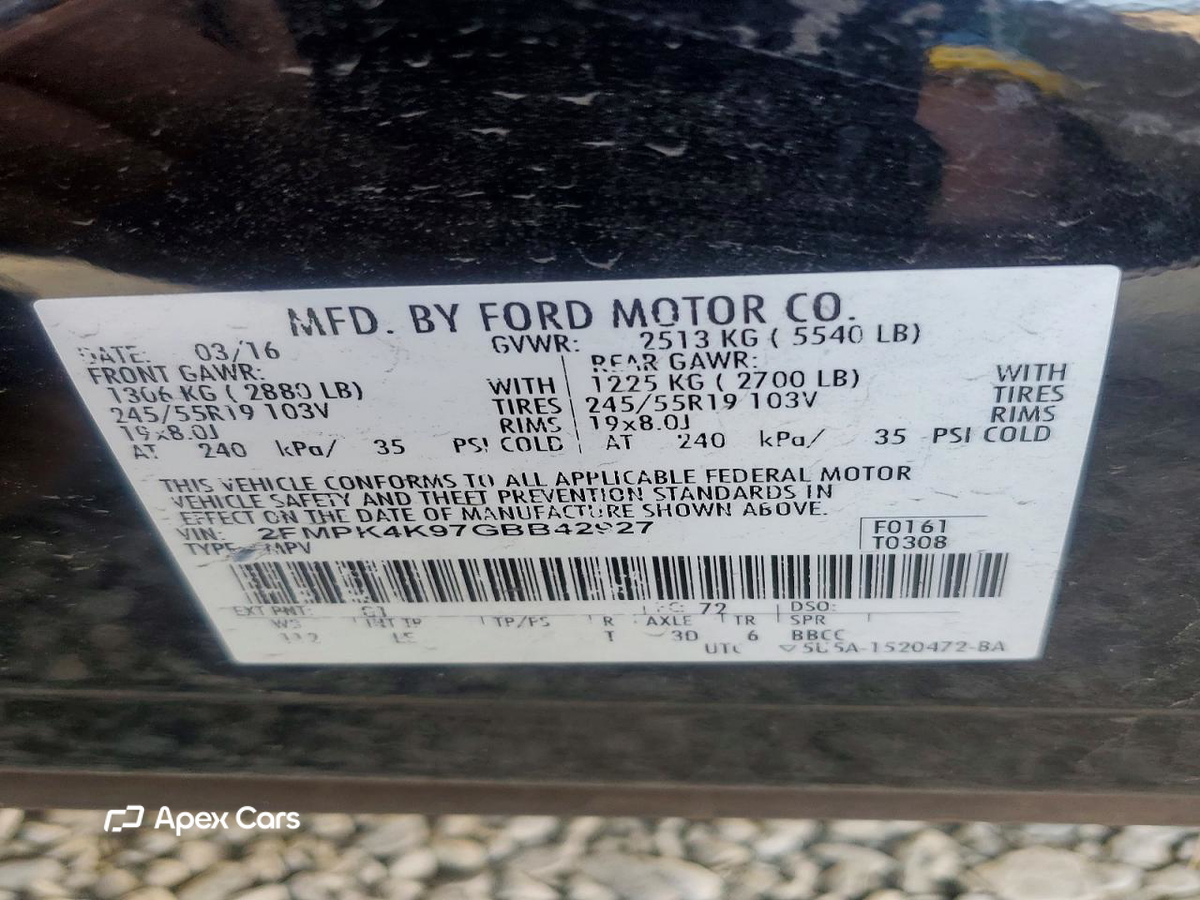 Ford Edge 2016