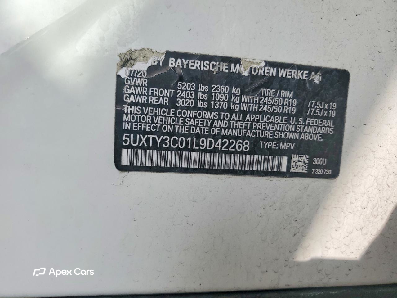 BMW X3 2020