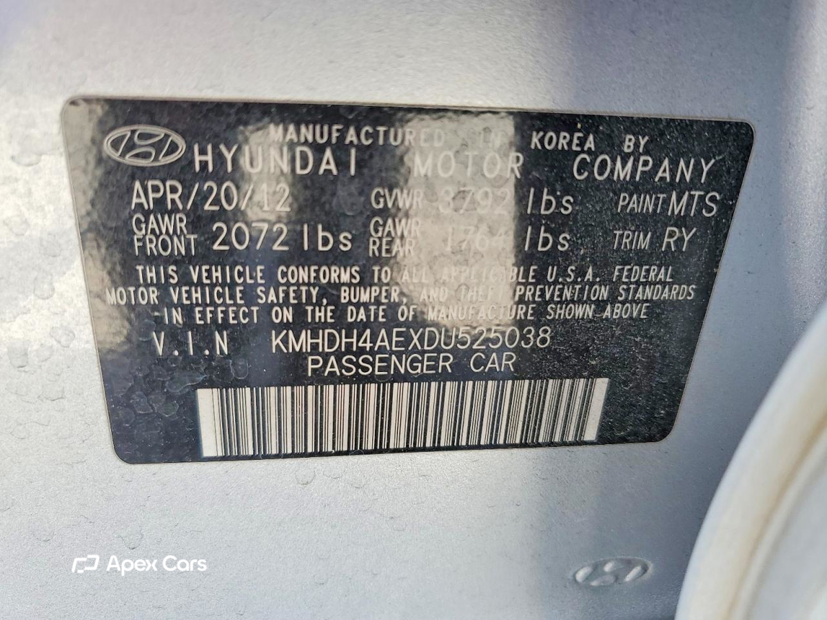 Hyundai Elantra 2013