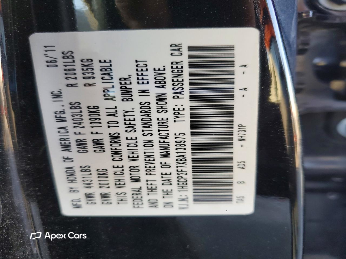 Honda Accord 2011
