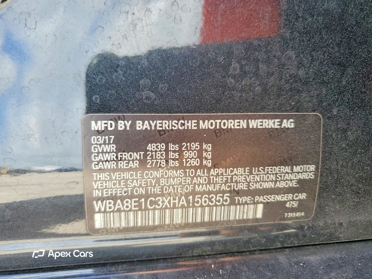 BMW Series 3 2017