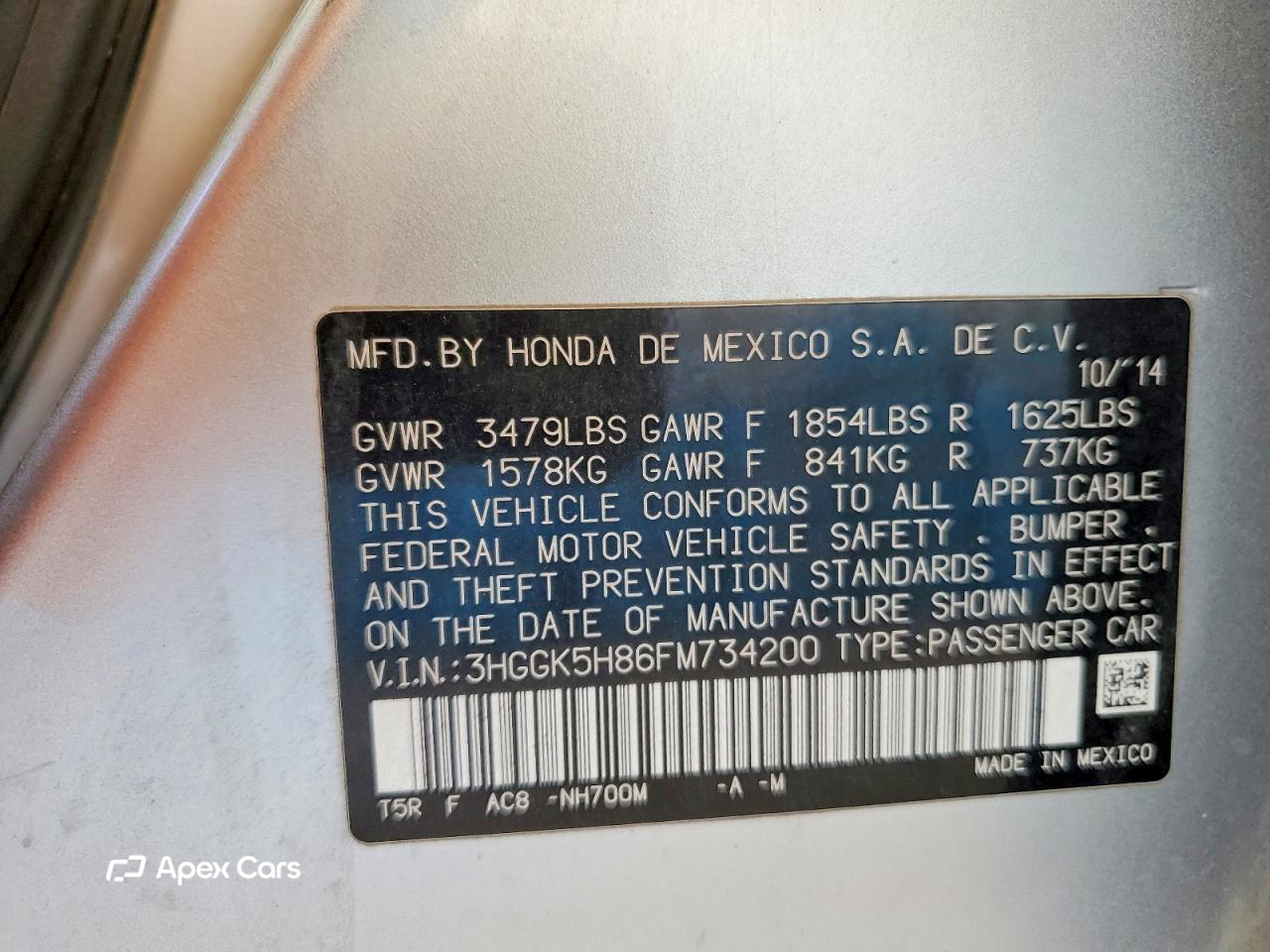 Honda Fit 2015