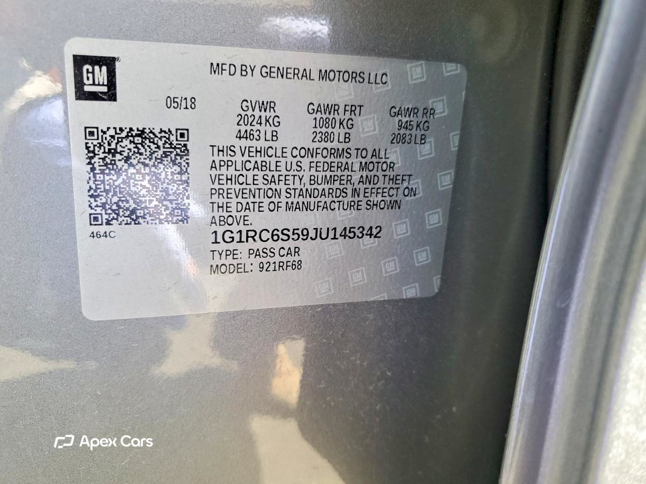 Chevrolet Volt 2018
