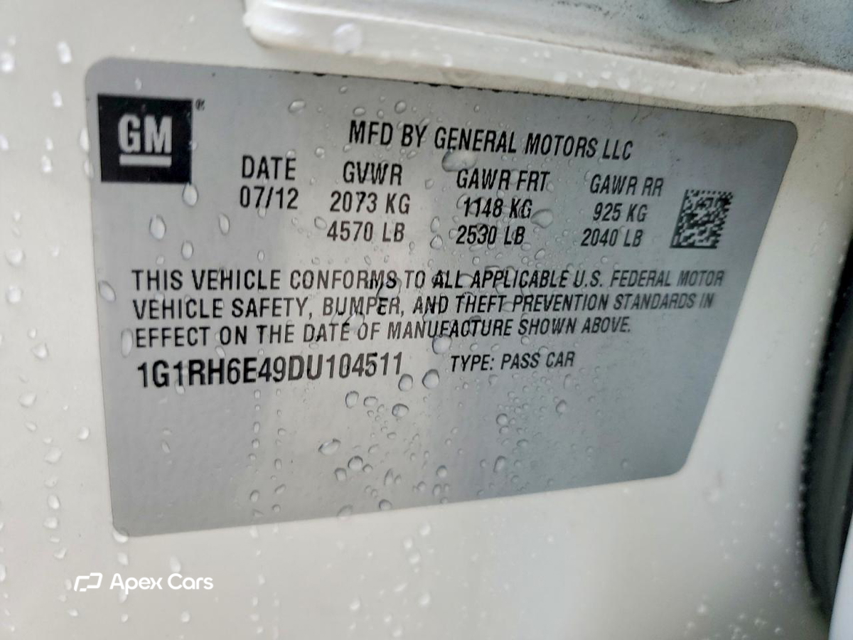 Chevrolet Volt 2013