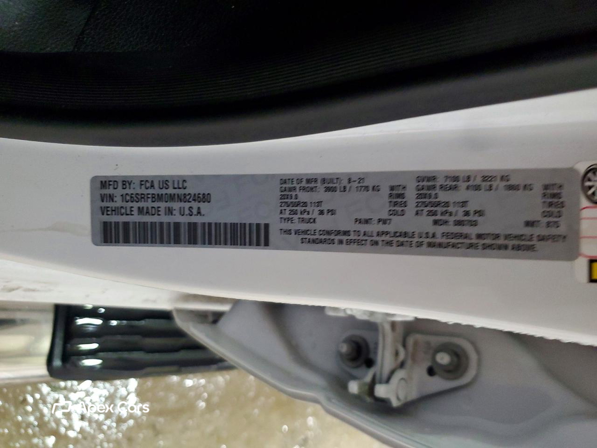RAM 1500 2021