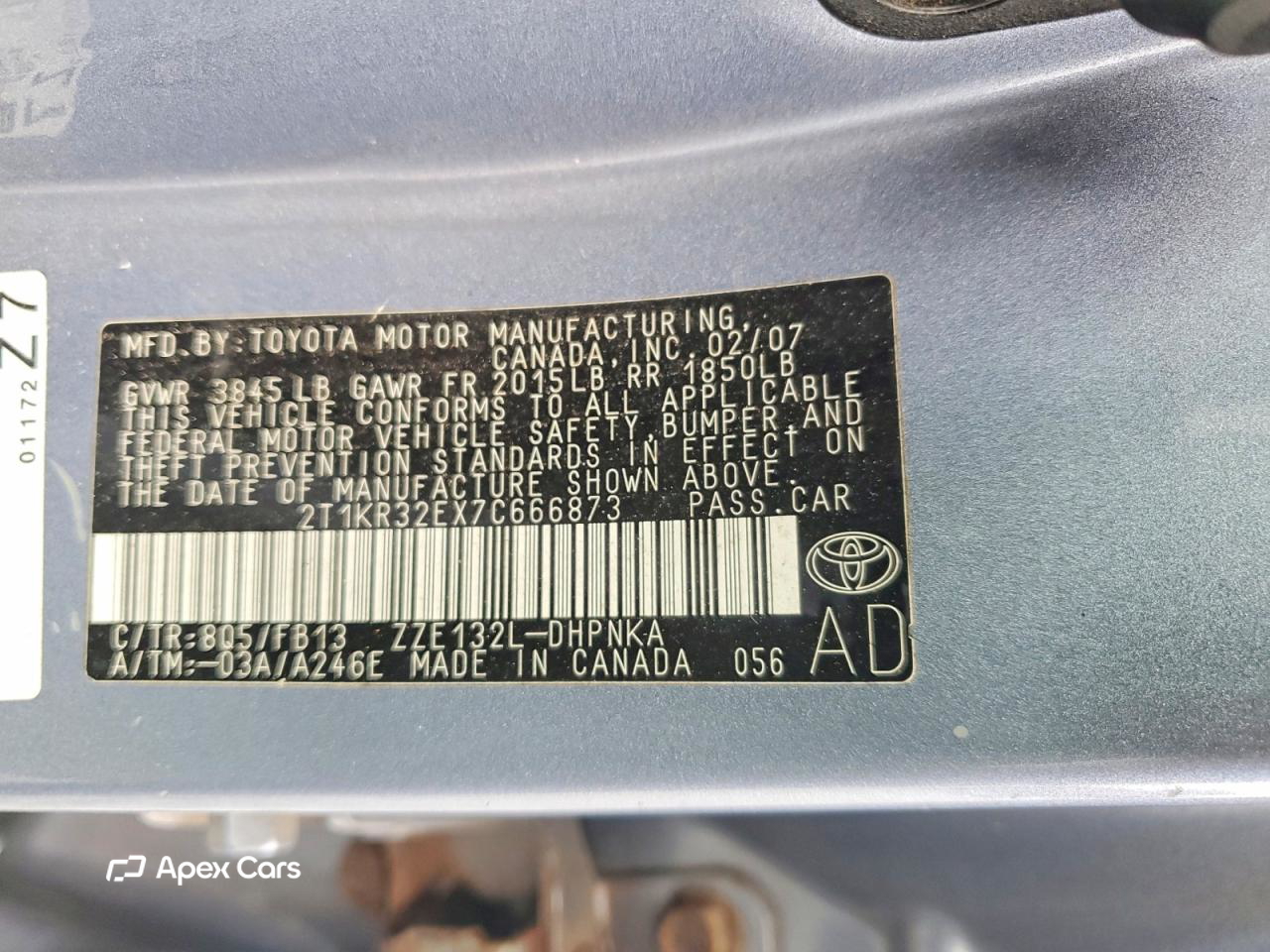 Toyota Matrix 2007