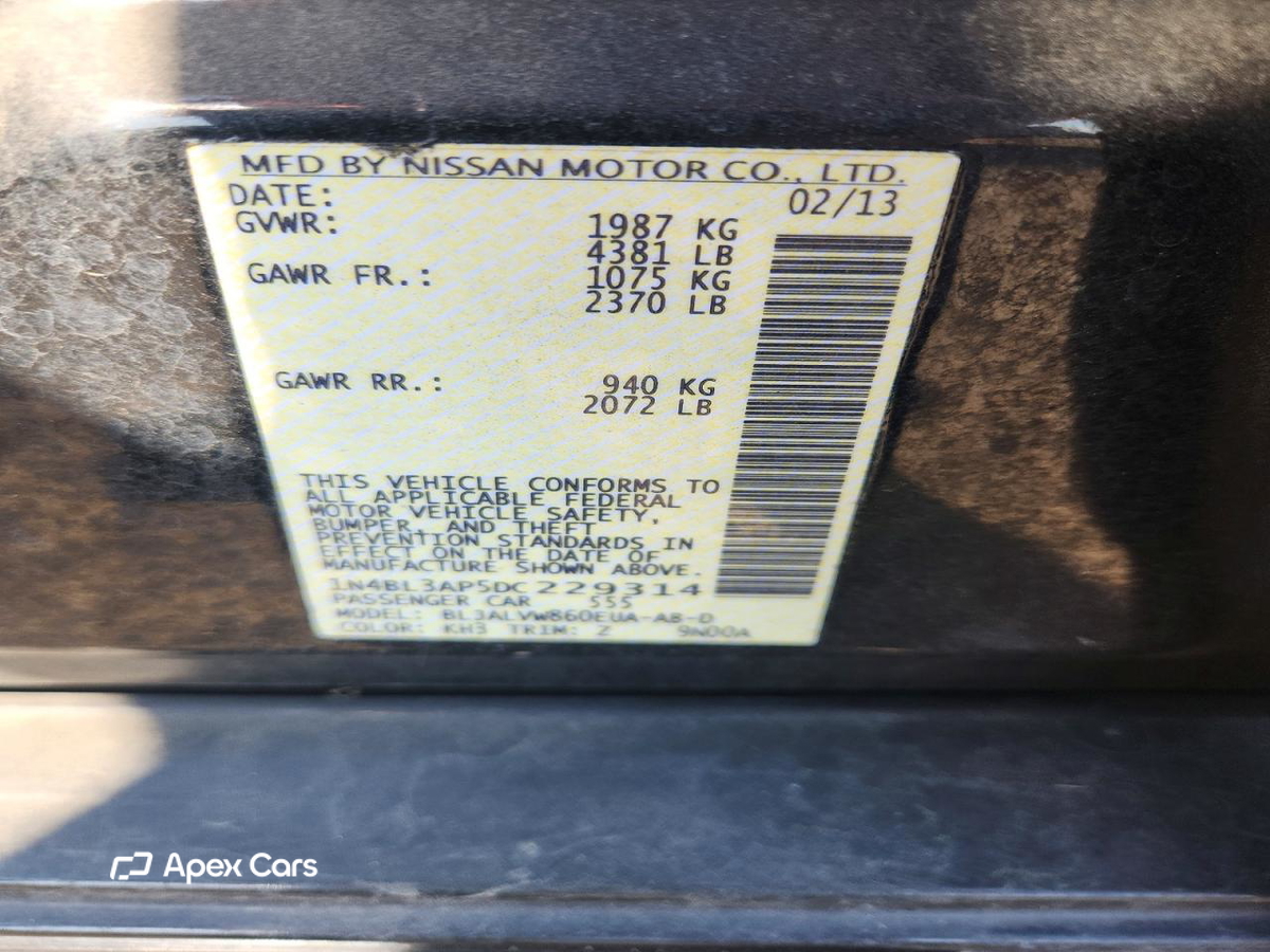 Nissan Altima 2013
