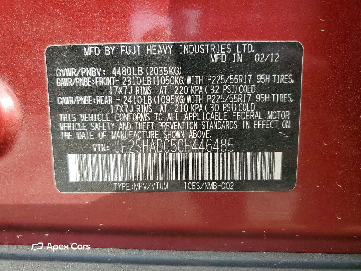 Subaru Forester 2012