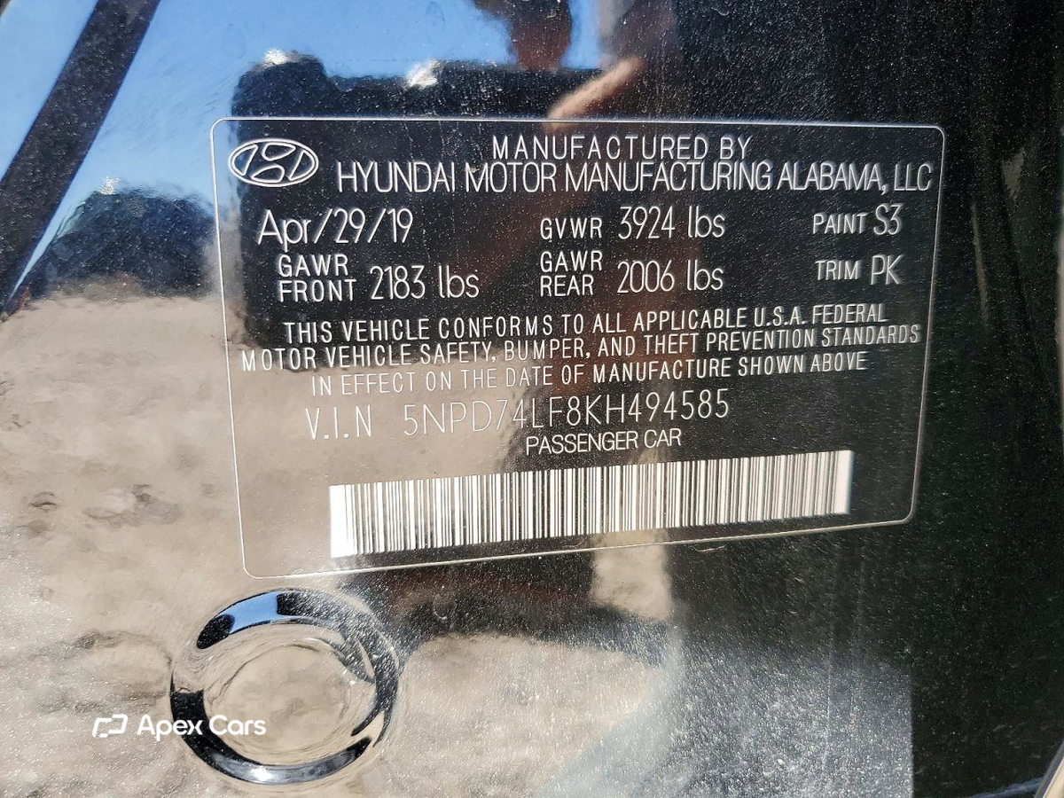 Hyundai Elantra 2019