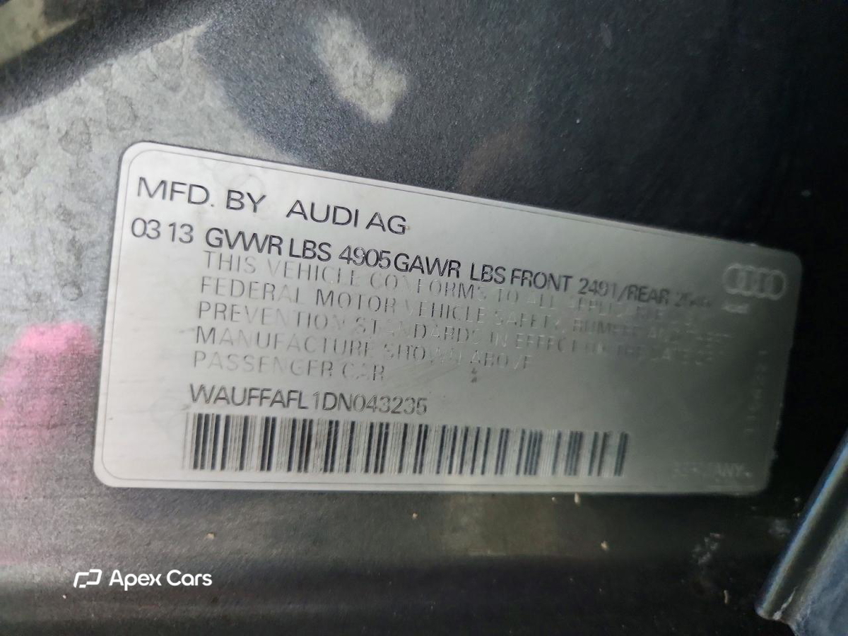 Audi A4 2013
