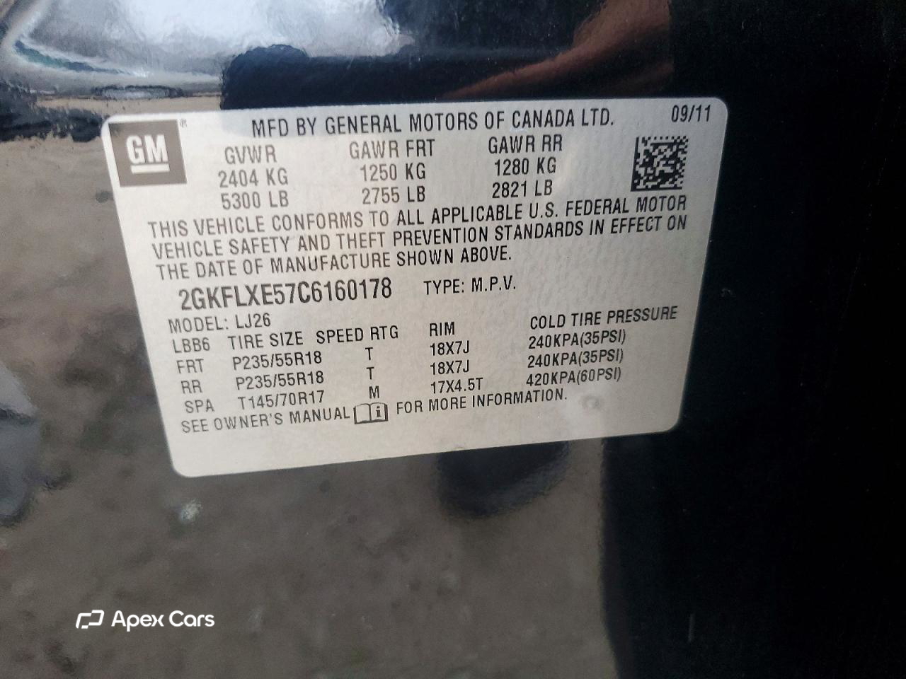 GMC Terrain 2012