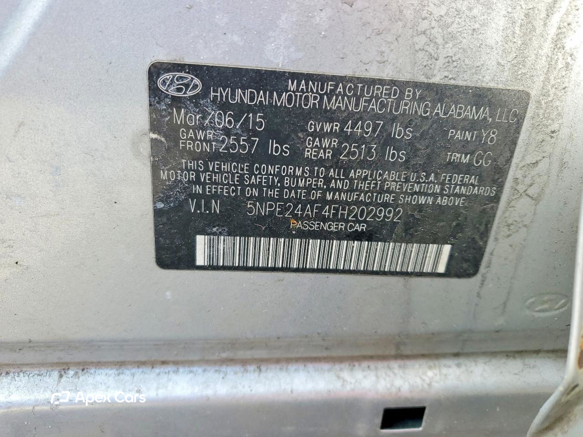 Hyundai Sonata 2015