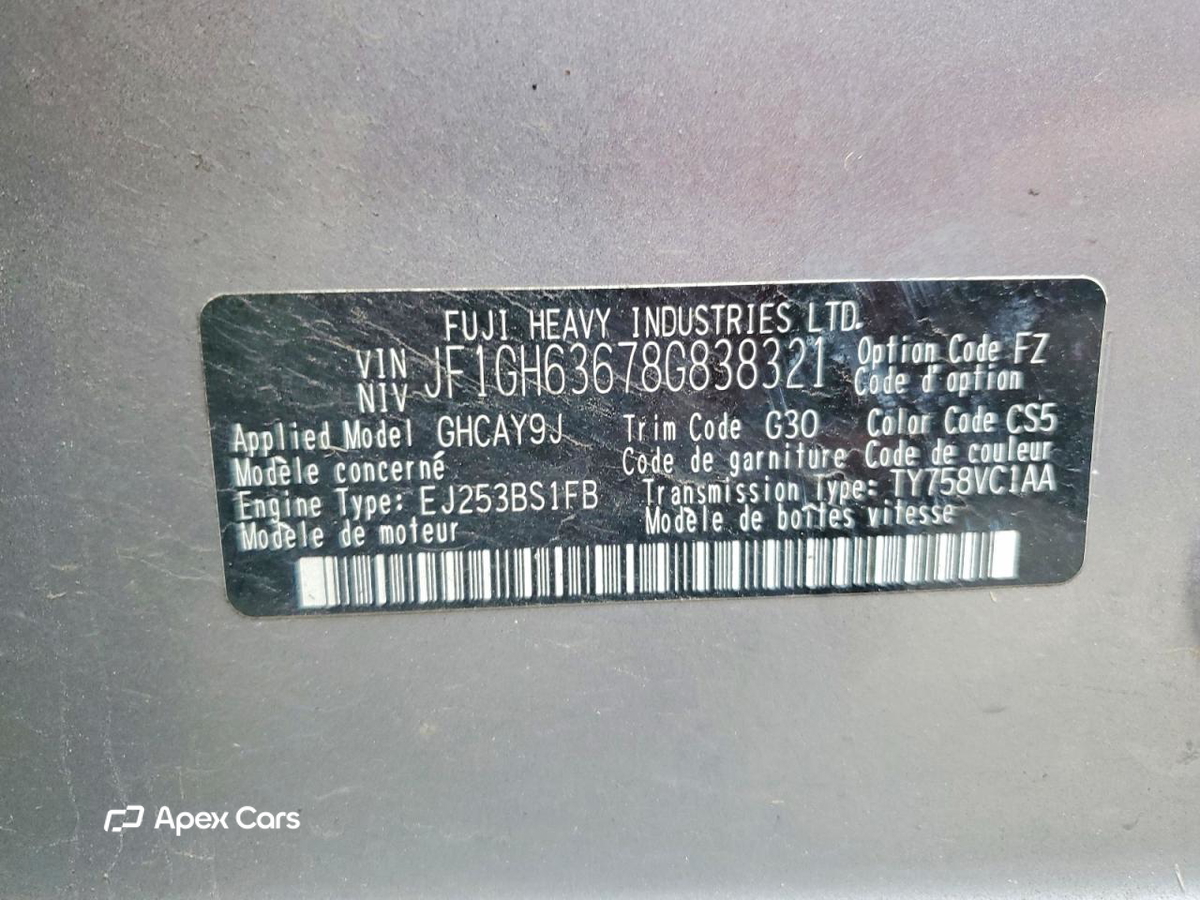 Subaru Impreza 2008