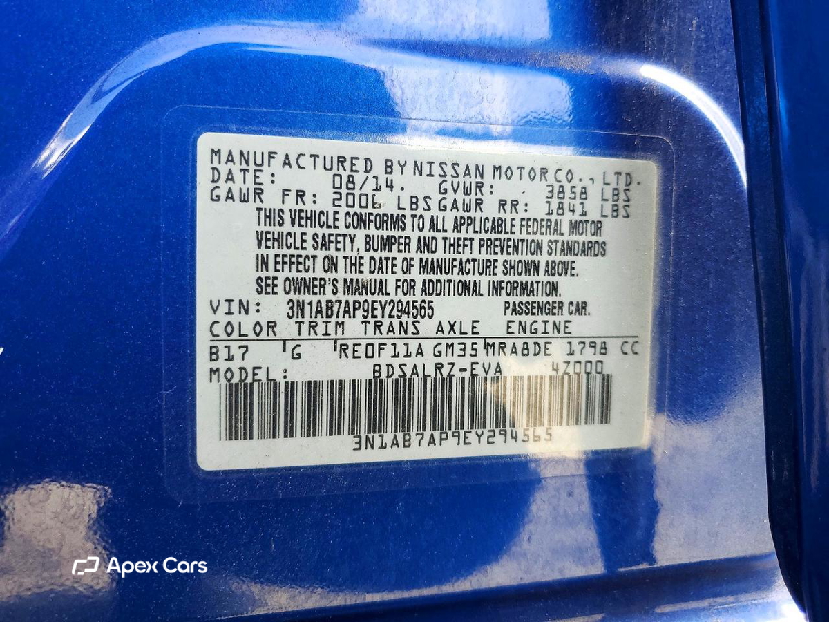 Nissan Sentra 2014