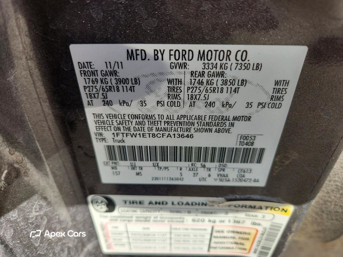 Ford F-150 2012
