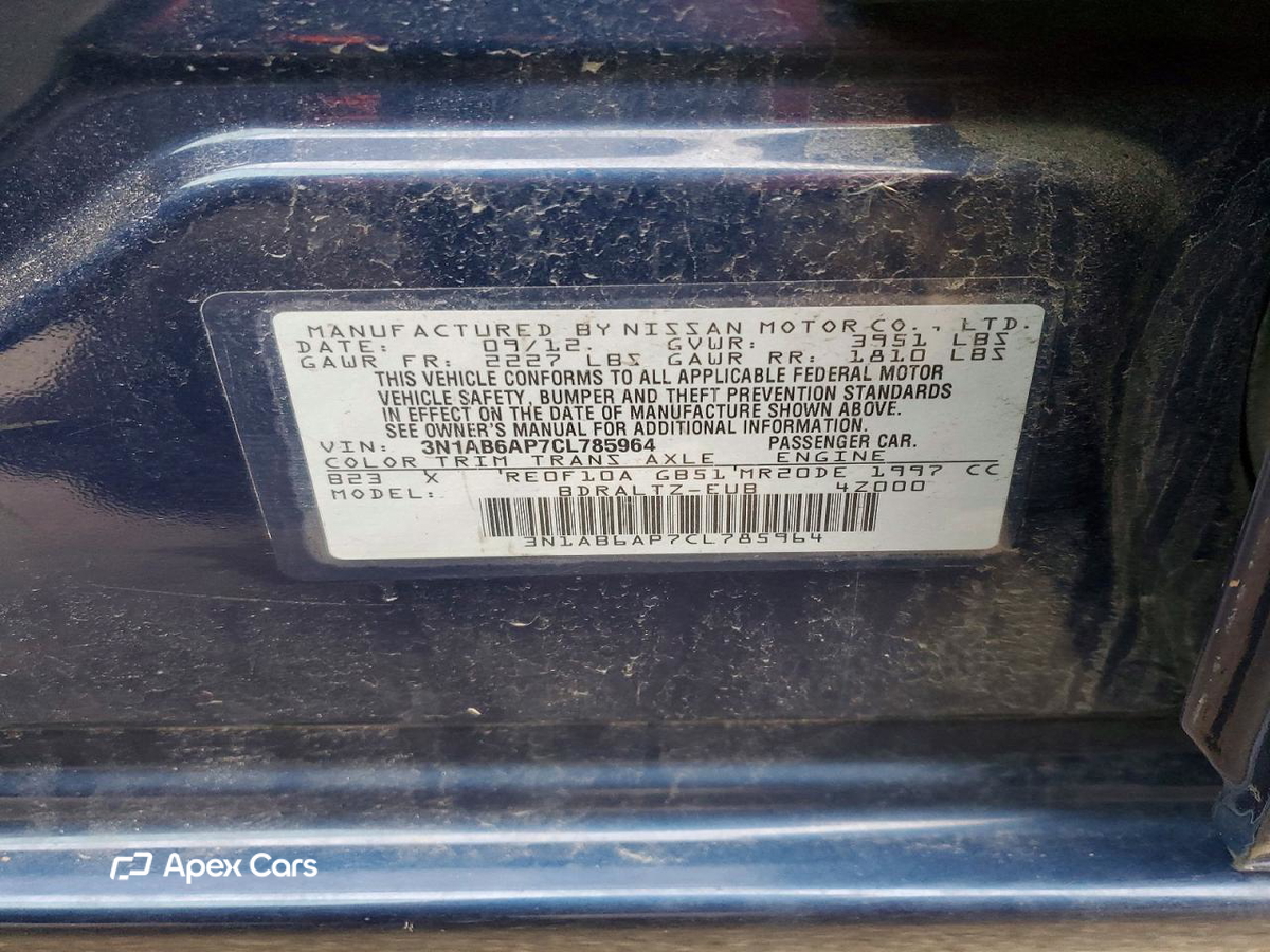 Nissan Sentra 2012