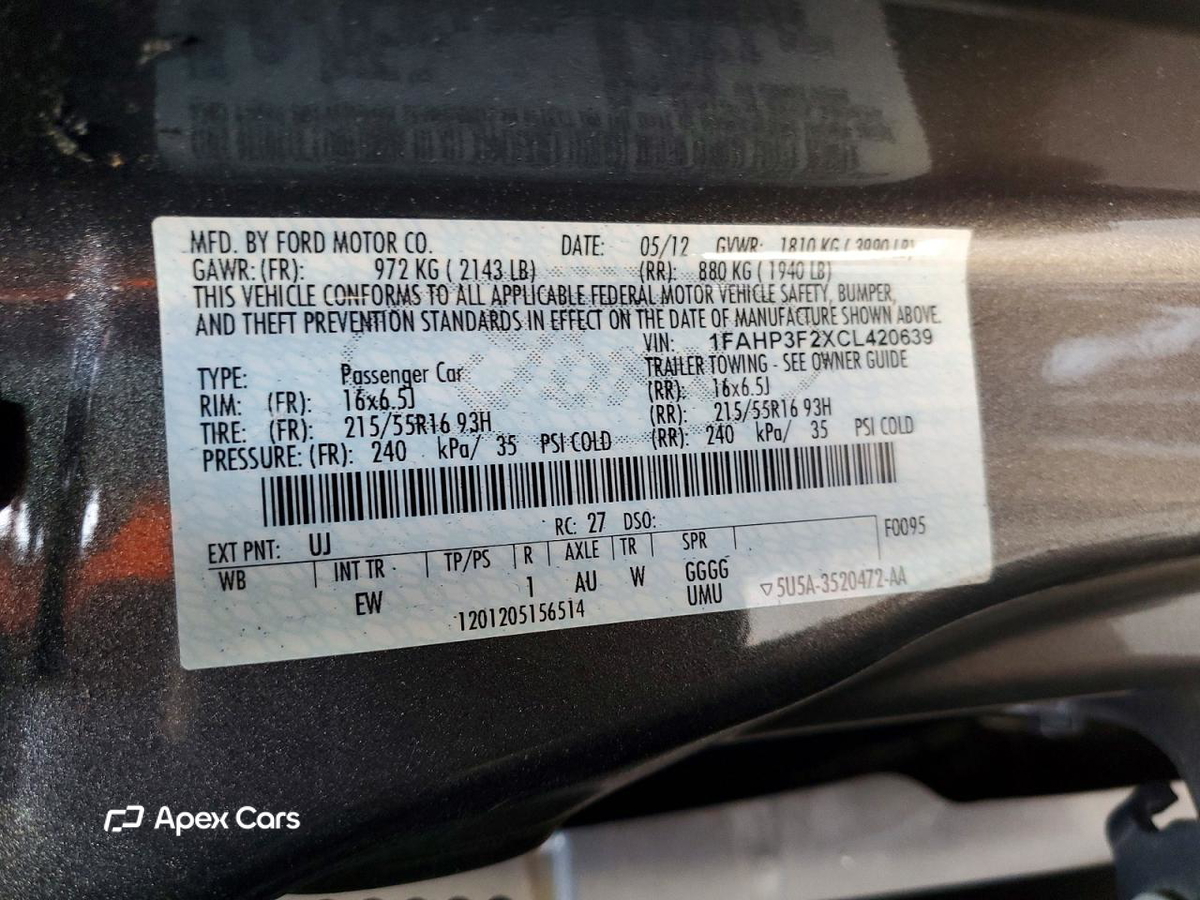 Ford Focus 2012