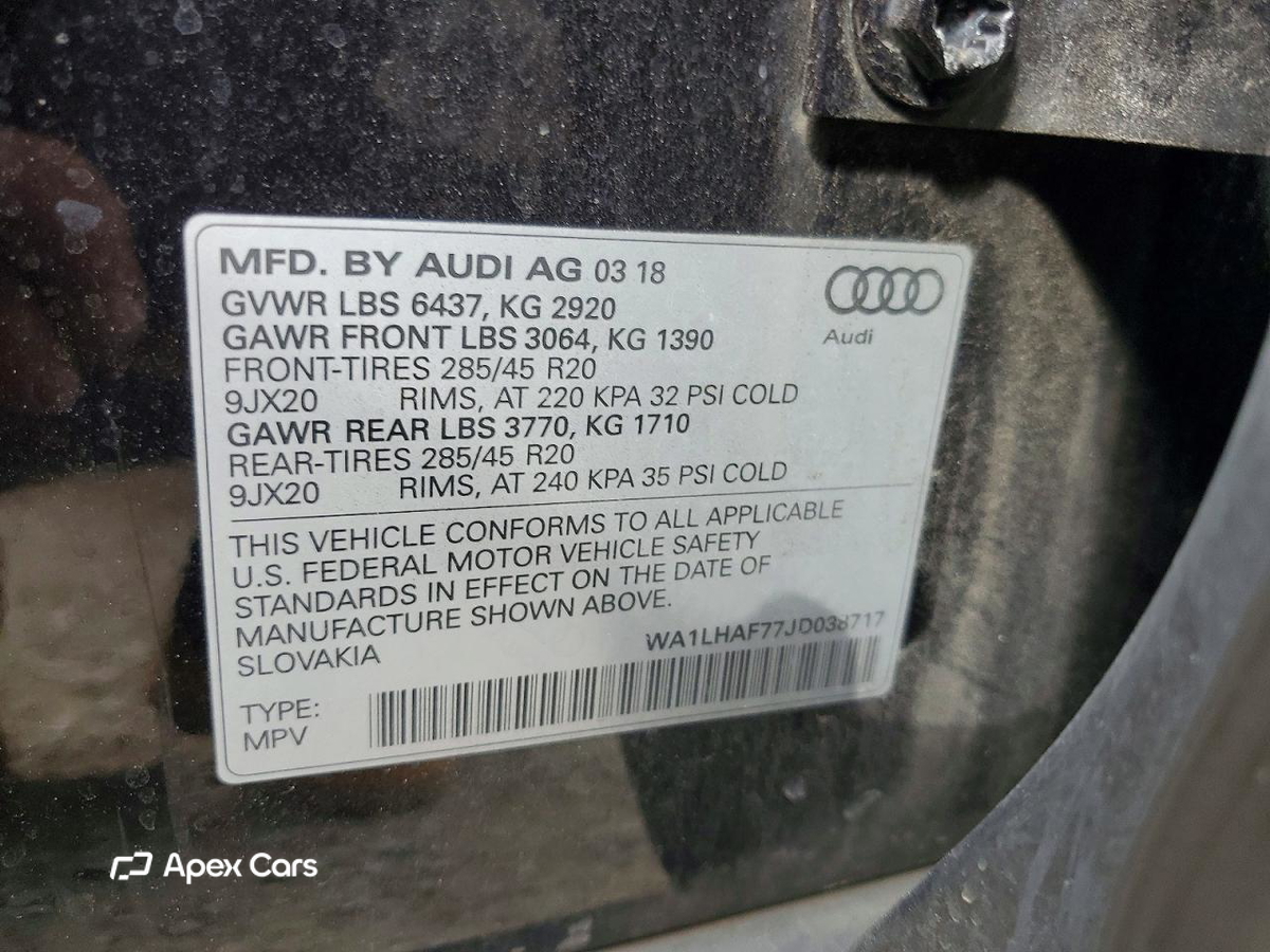 Audi Q7 2018