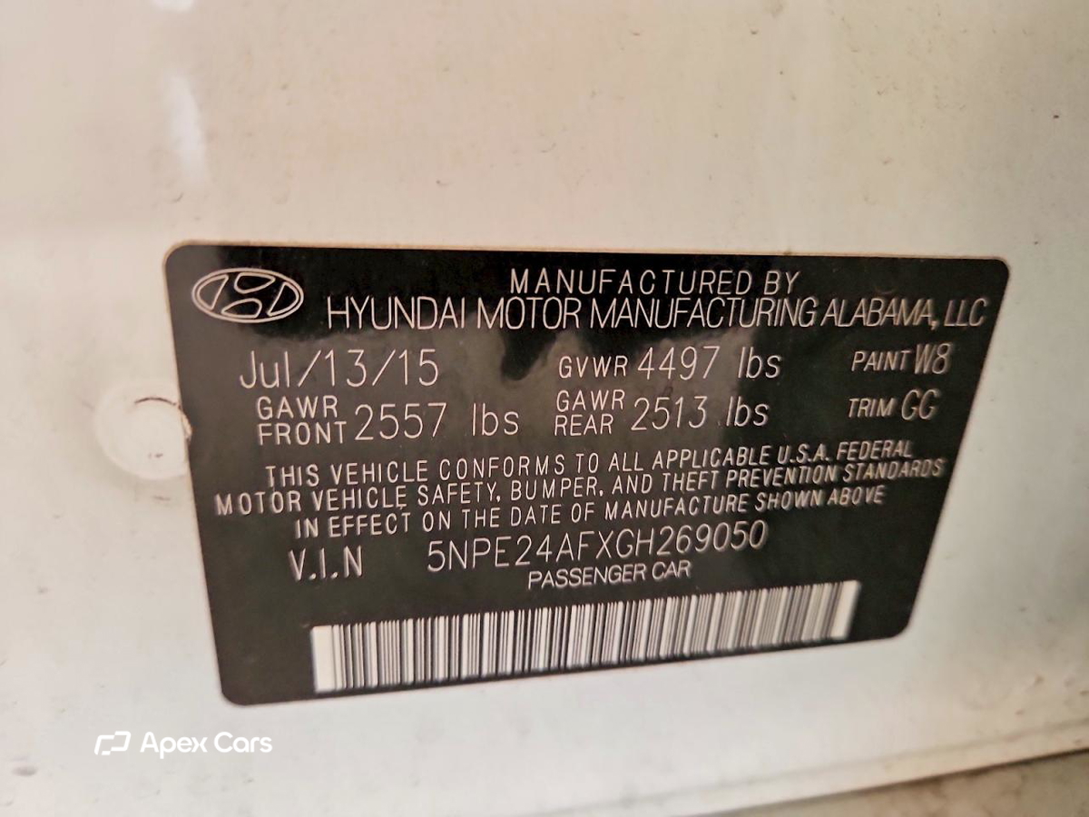 Hyundai Sonata 2016