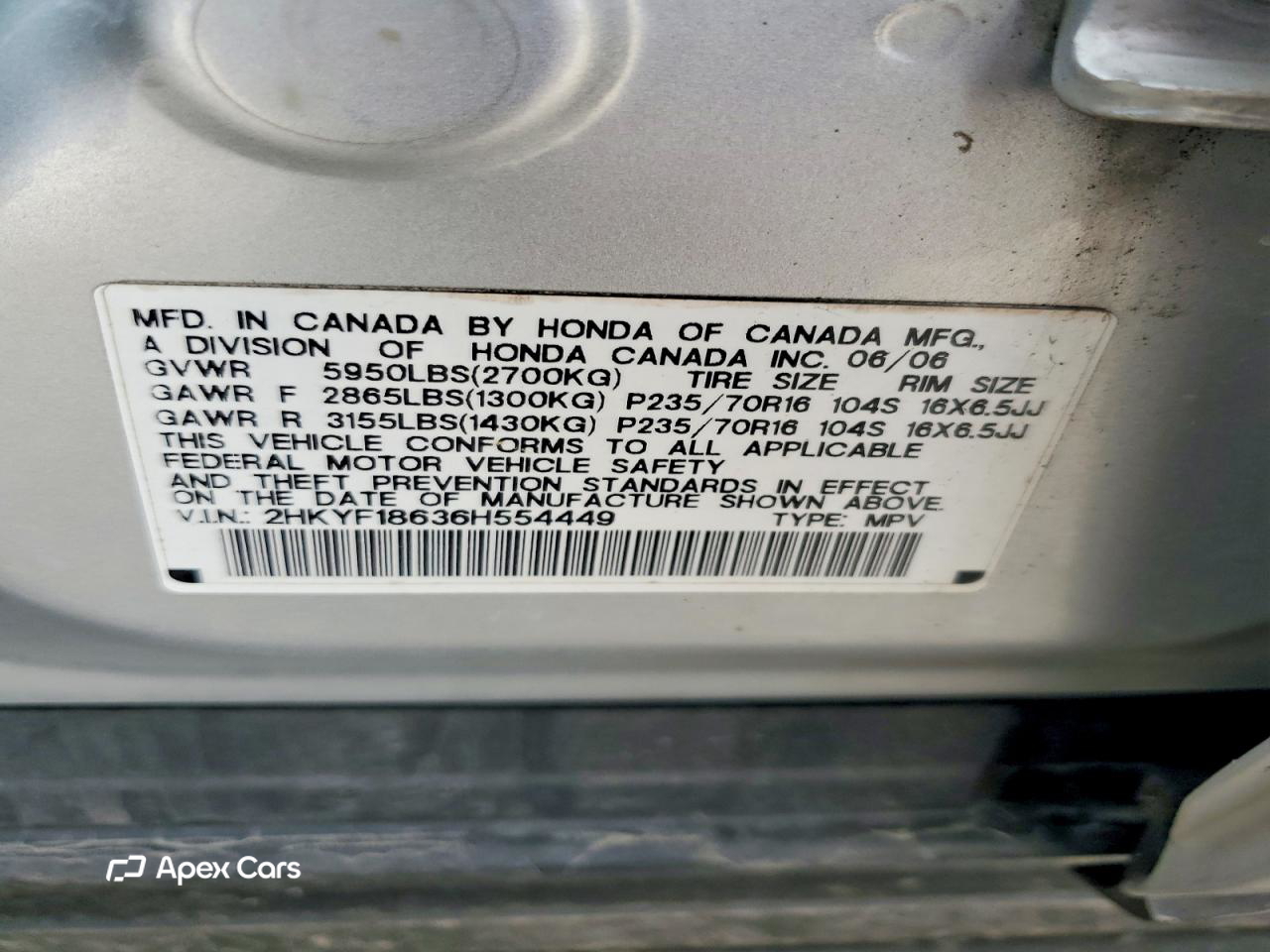 Honda Pilot 2006