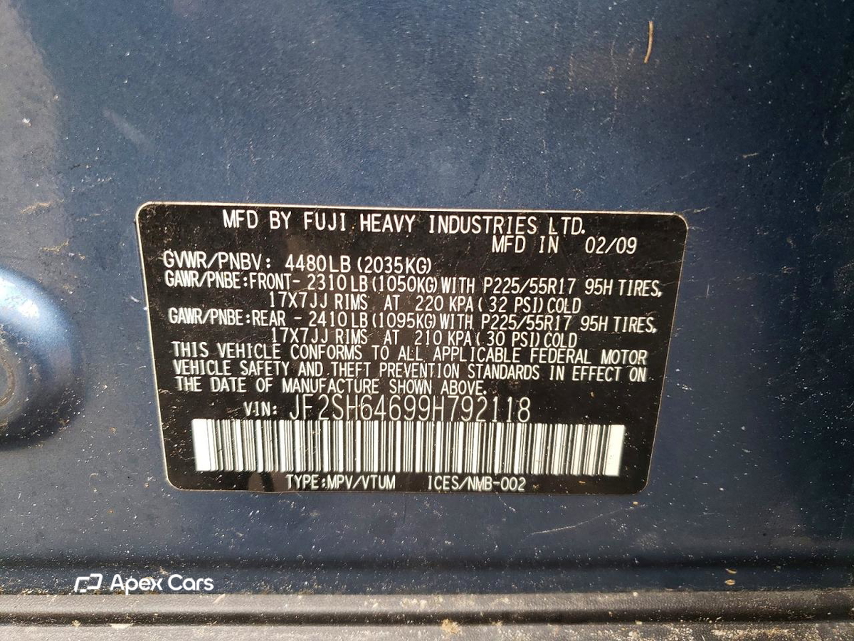 Subaru Forester 2009
