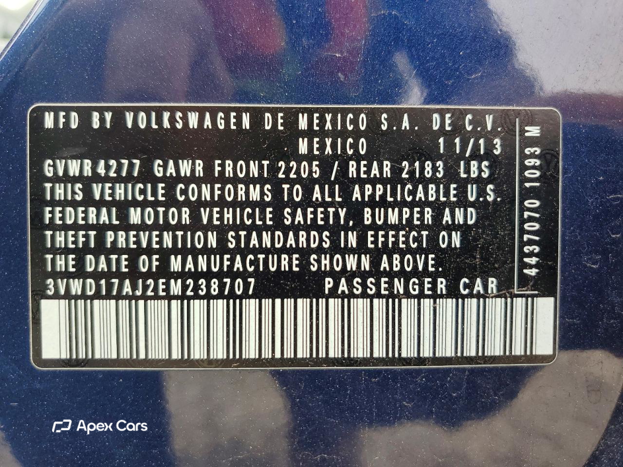 Volkswagen Jetta 2014