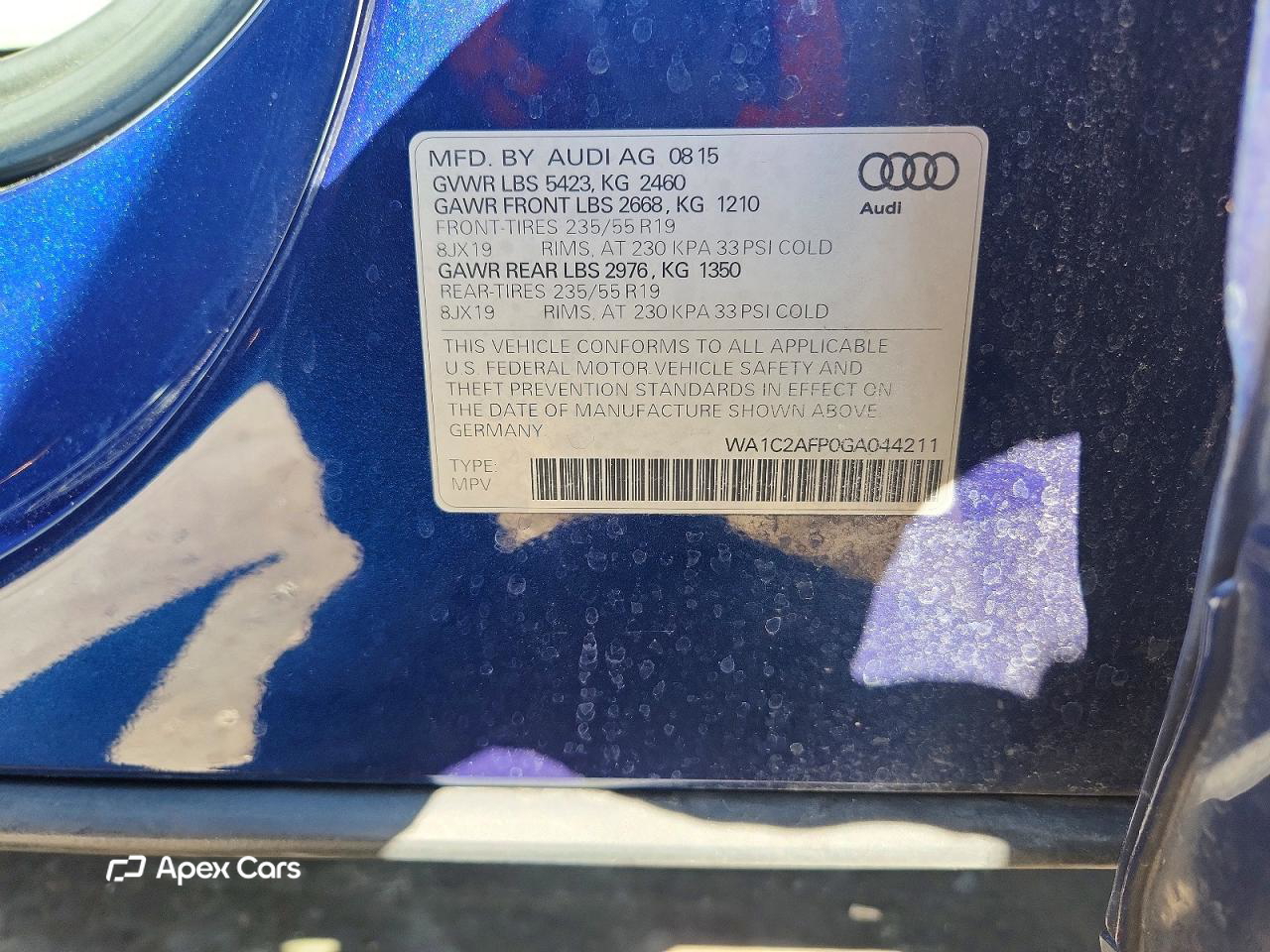 Audi Q5 2016