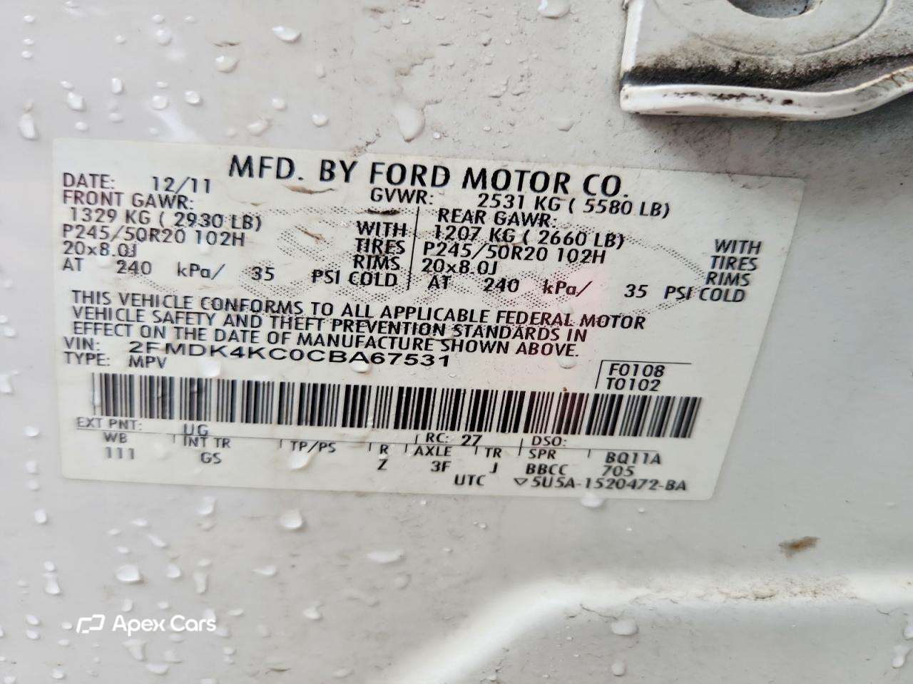 Ford Edge 2012