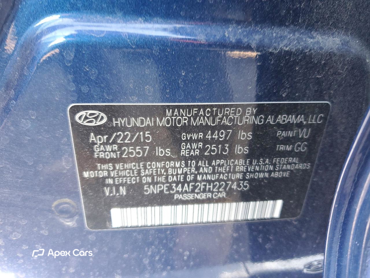 Hyundai Sonata 2015