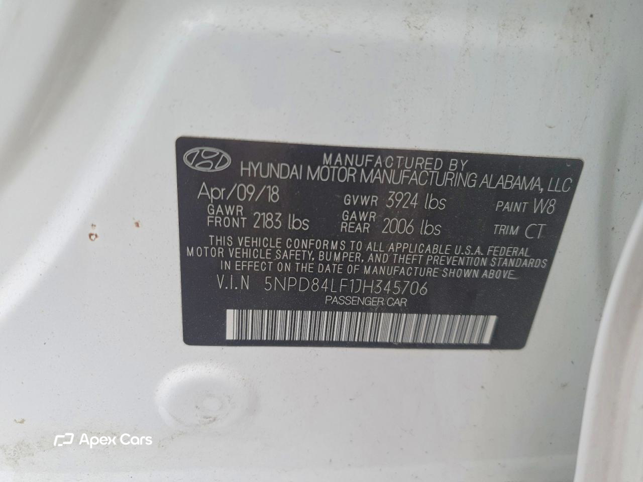 Hyundai Elantra 2018