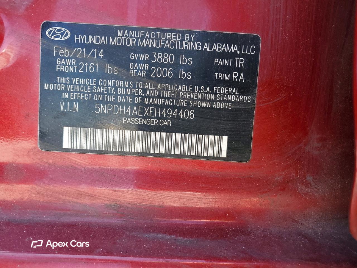 Elantra 2014