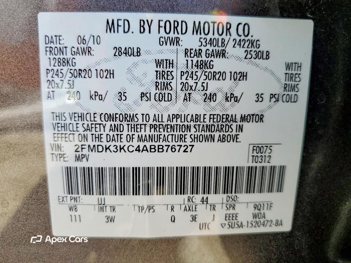 Ford Edge 2010