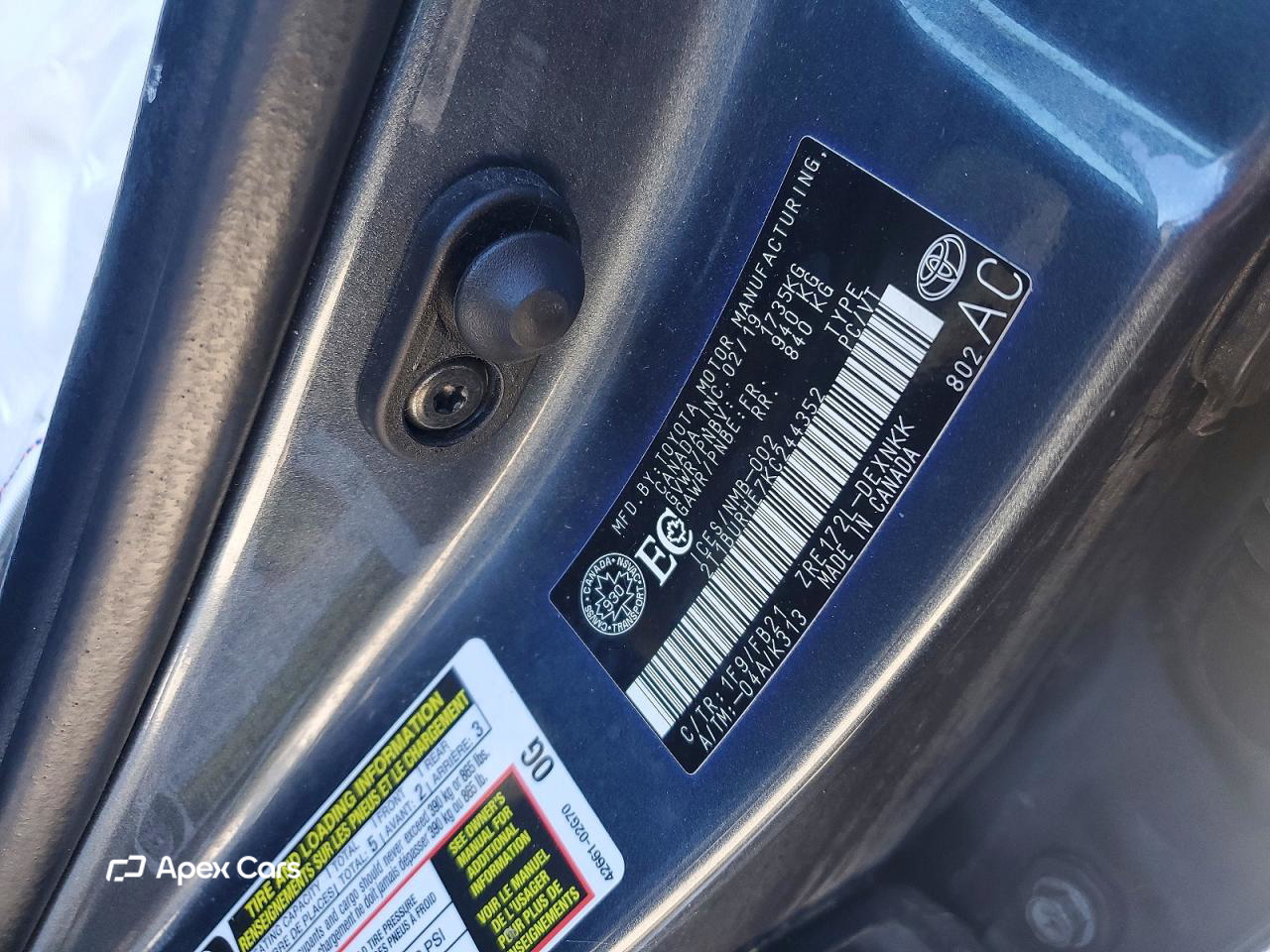 Toyota Corolla 2019