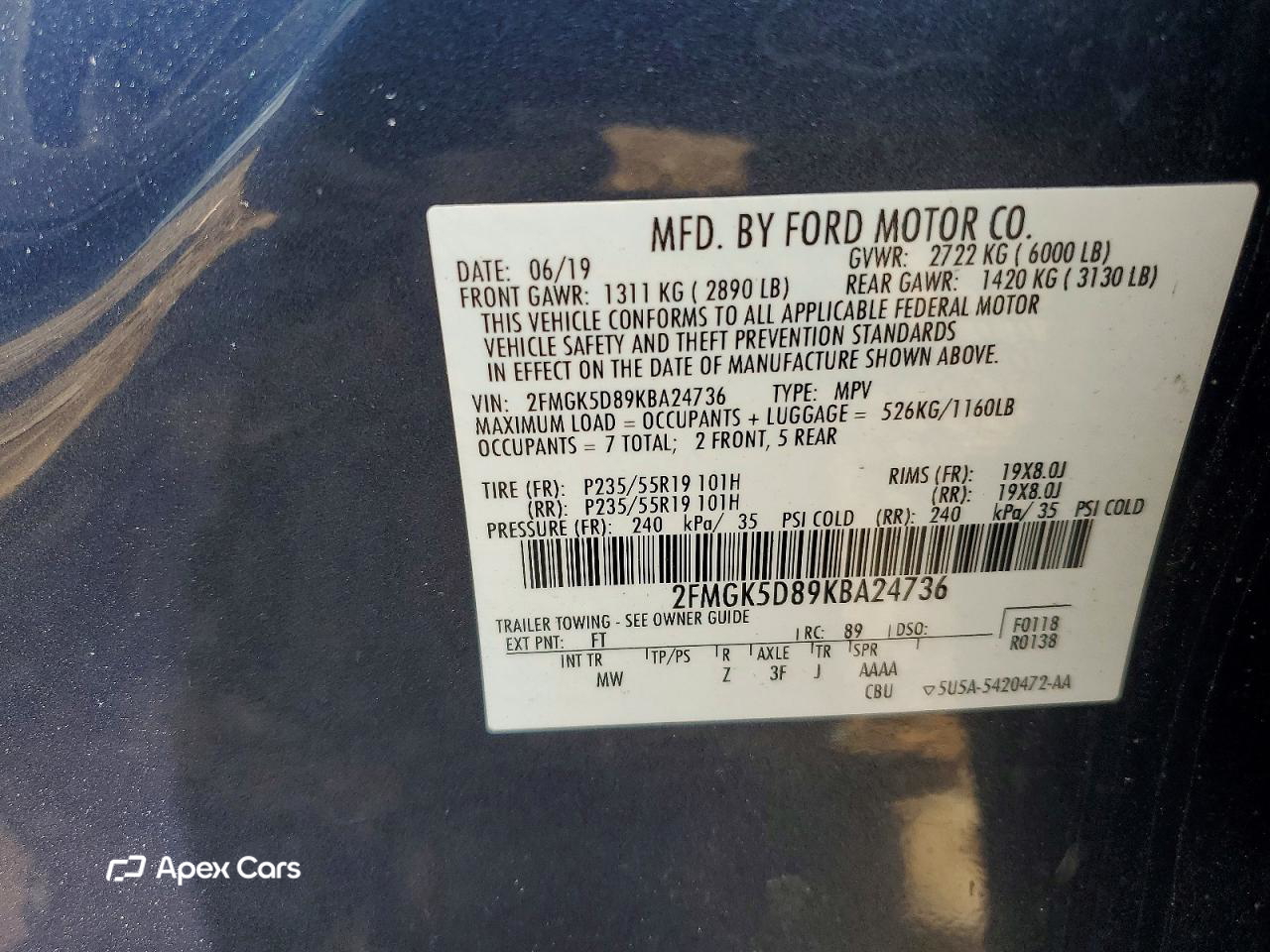 Ford Flex 2019