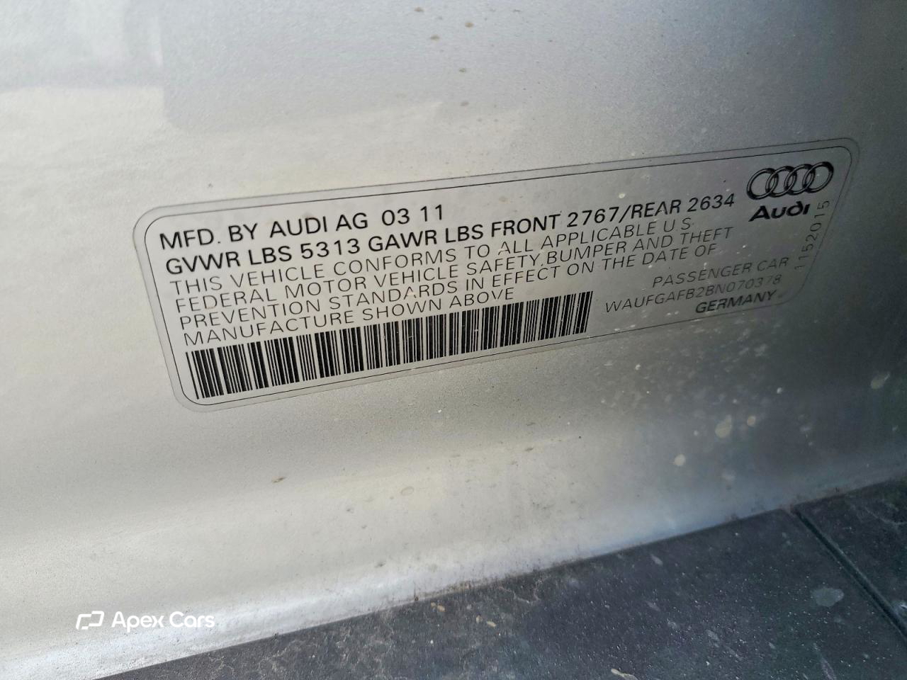Audi A6 2011