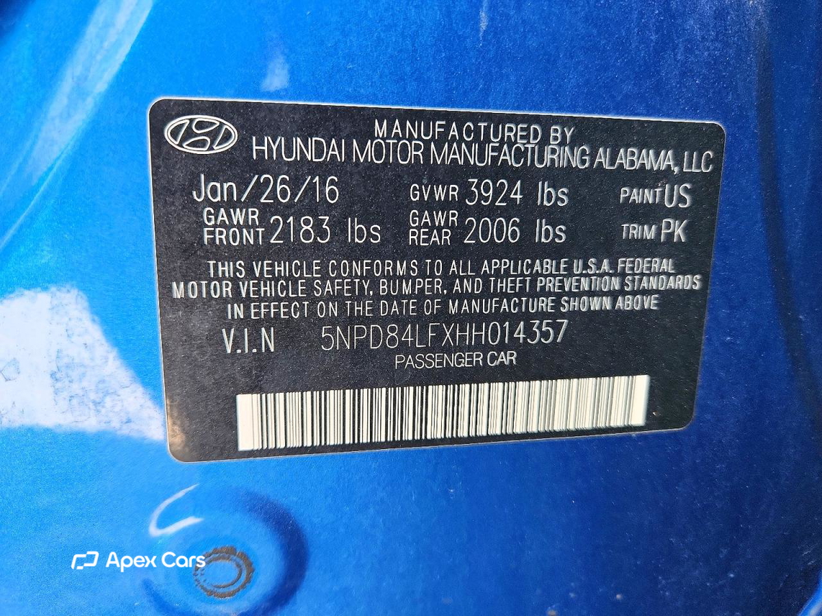 Hyundai Elantra 2017