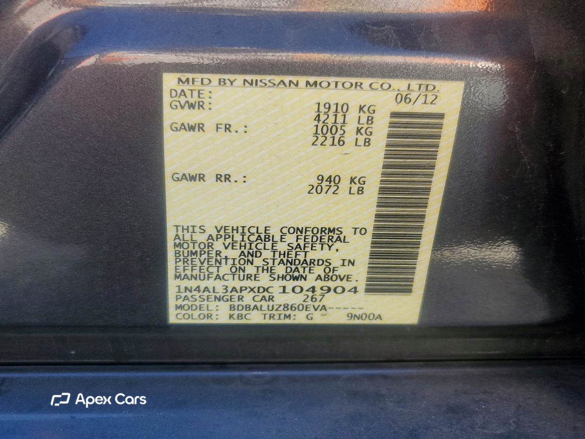 Nissan Altima 2013