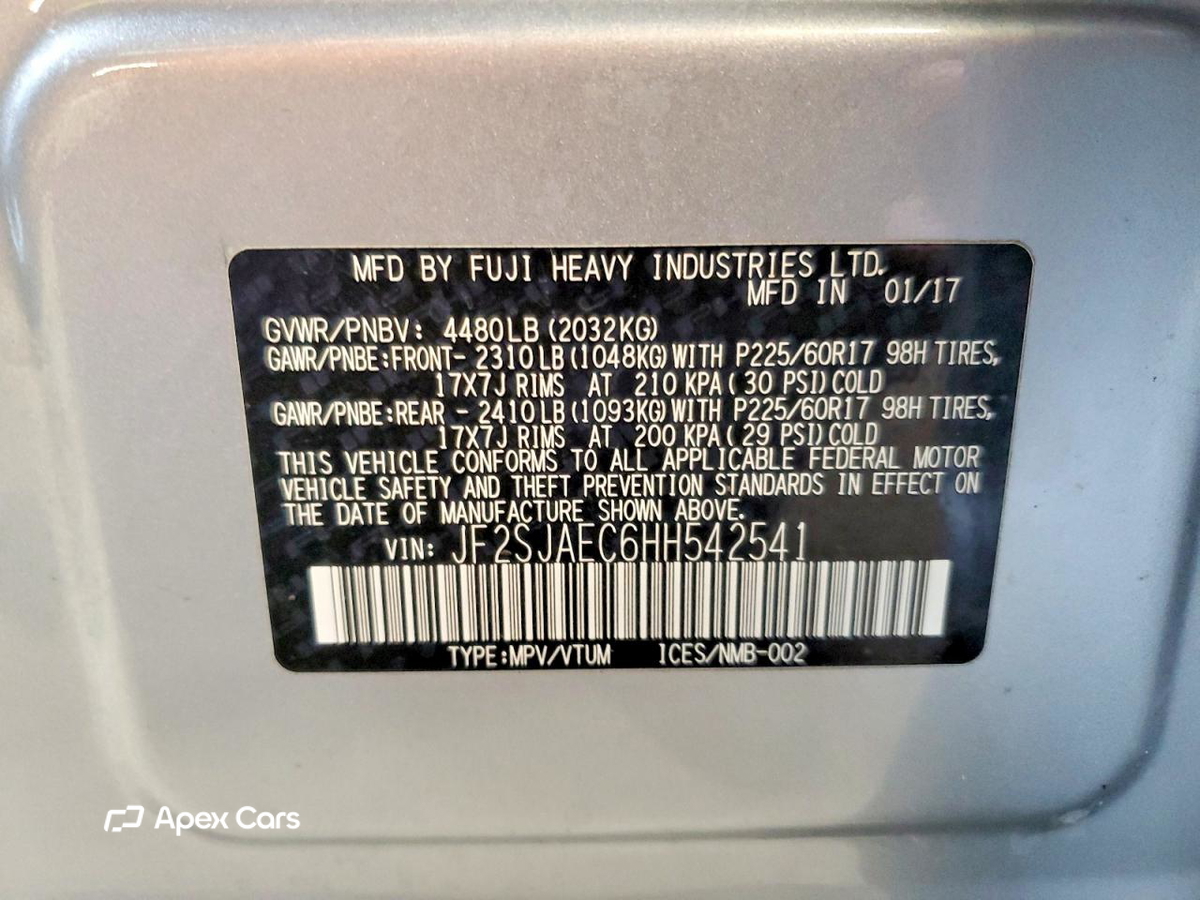 Subaru Forester 2017