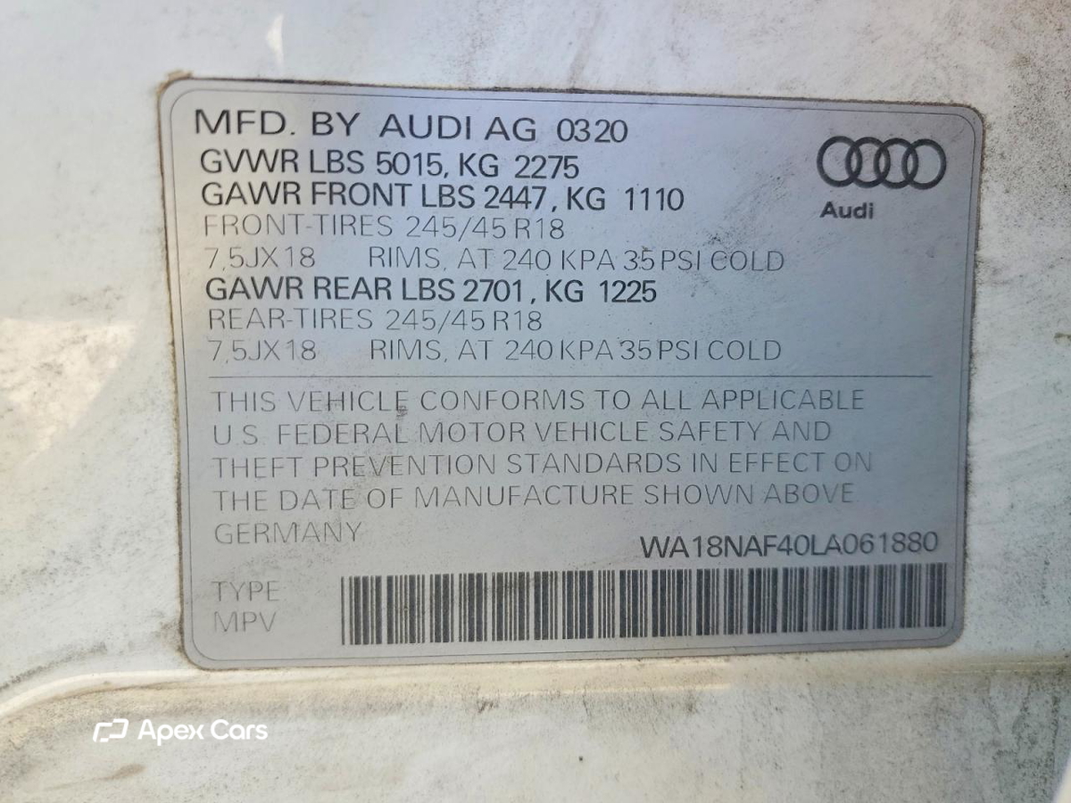 Audi A4 2020